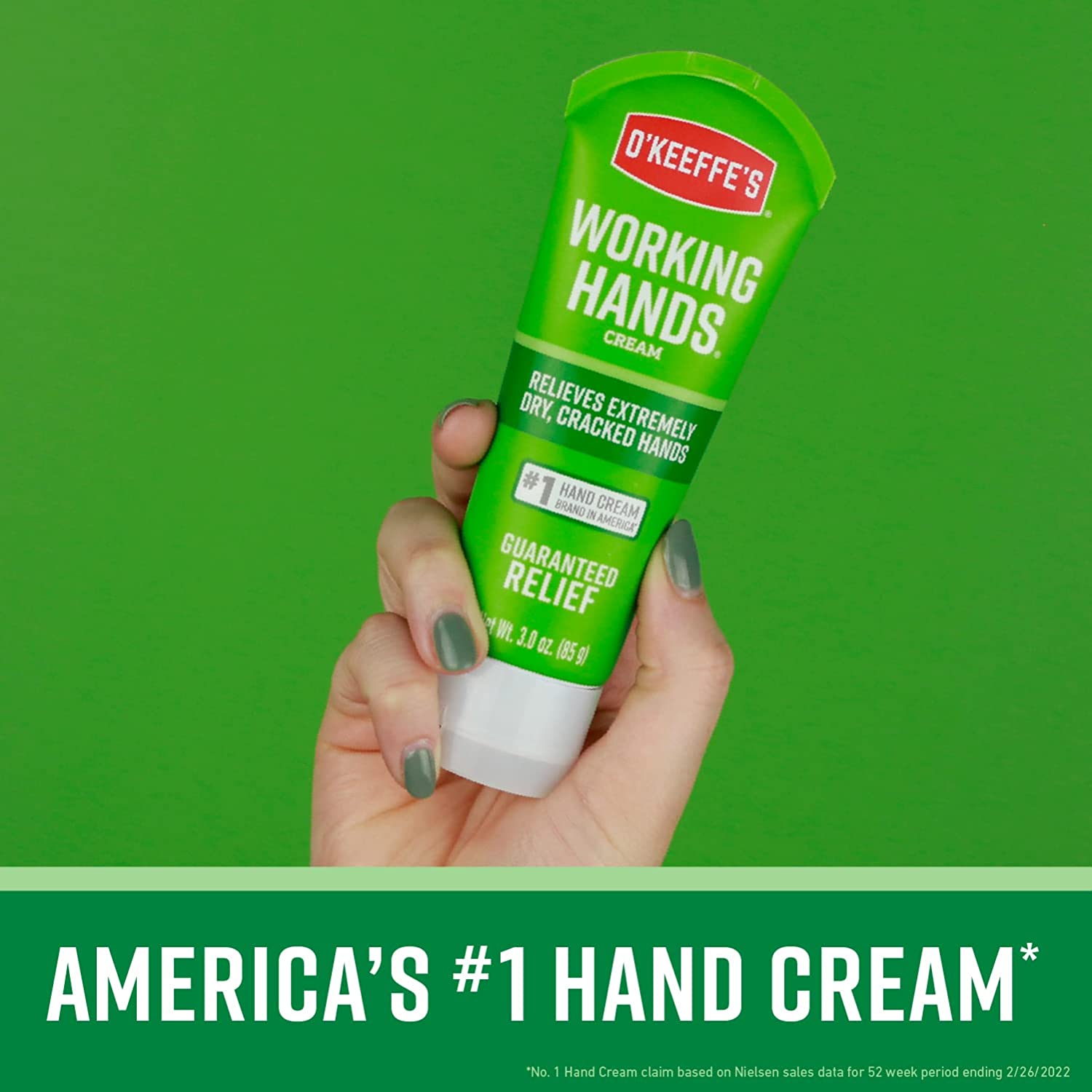 O'Keeffe's Working Hands Hand Cream Repairs Extremely Dry Hands -3 Oz - 2 Adet