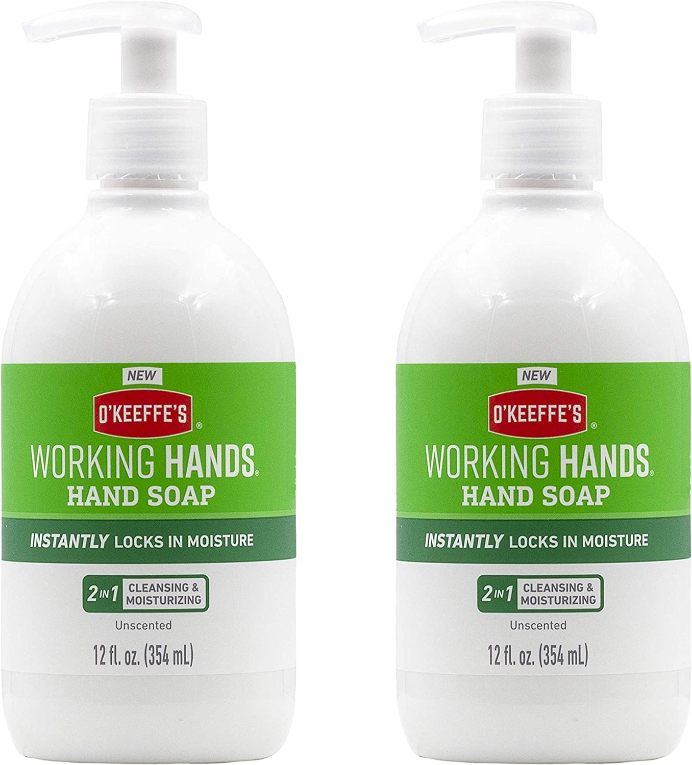 O'Keeffe's Working Hands Moisturizing Hand Soap - 12 Oz - 2 Adet