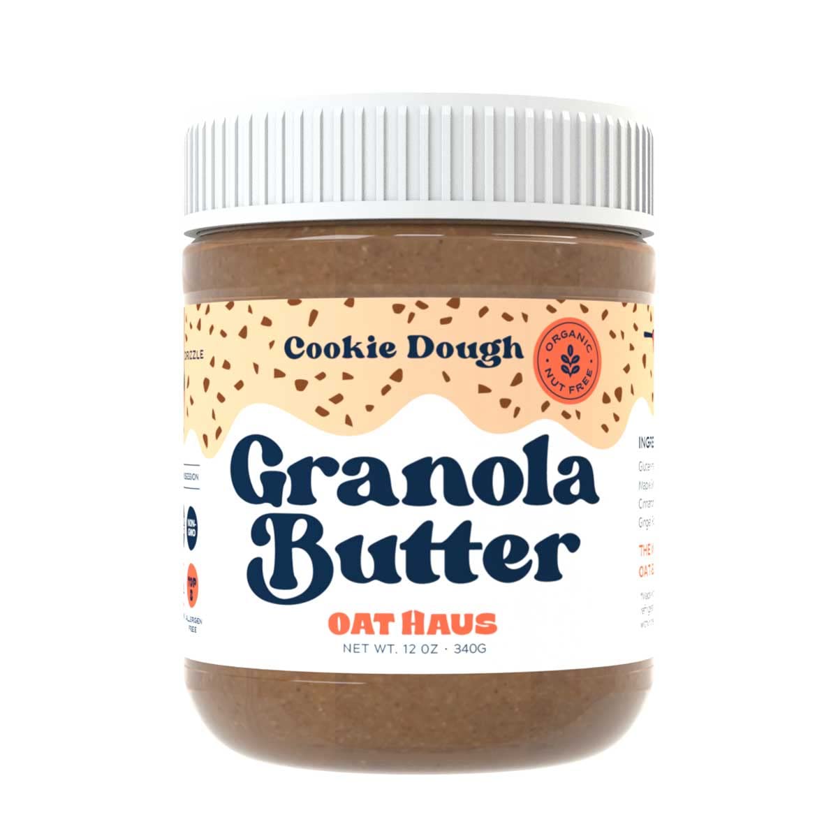 Oat Haus Cookie Dough Granola Butter -  12 Oz