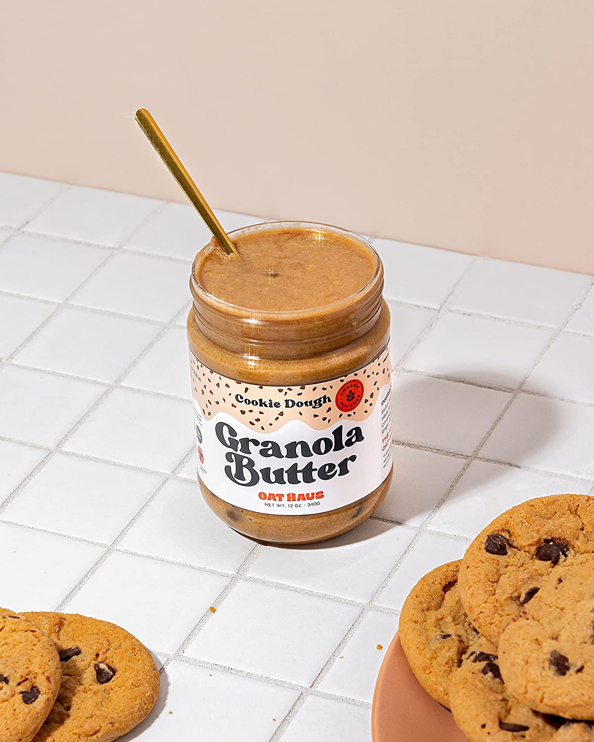 Oat Haus Cookie Dough Granola Butter -  12 Oz