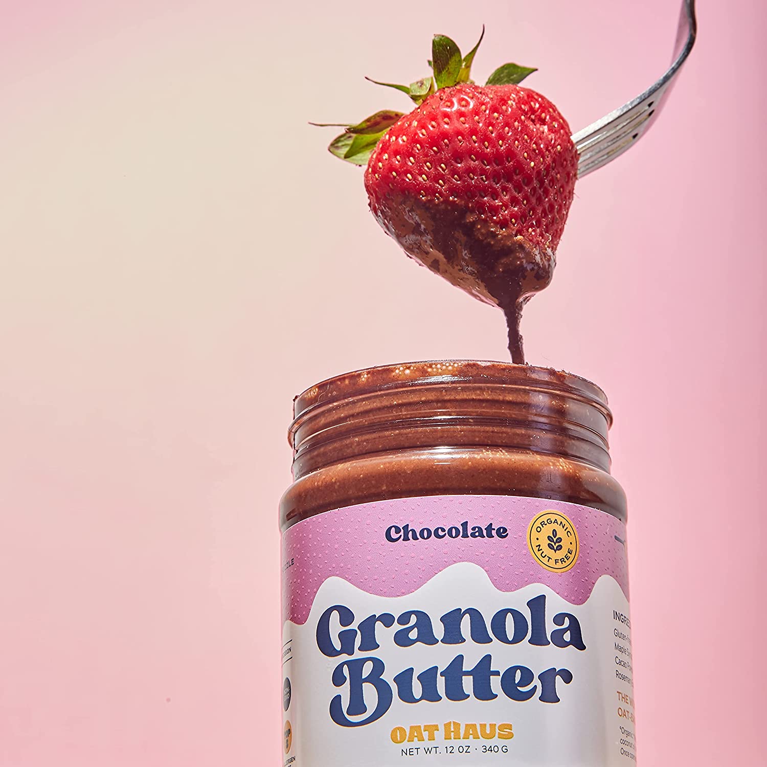 Oat Haus Organic Chocolate Granola Butter - 12 Oz