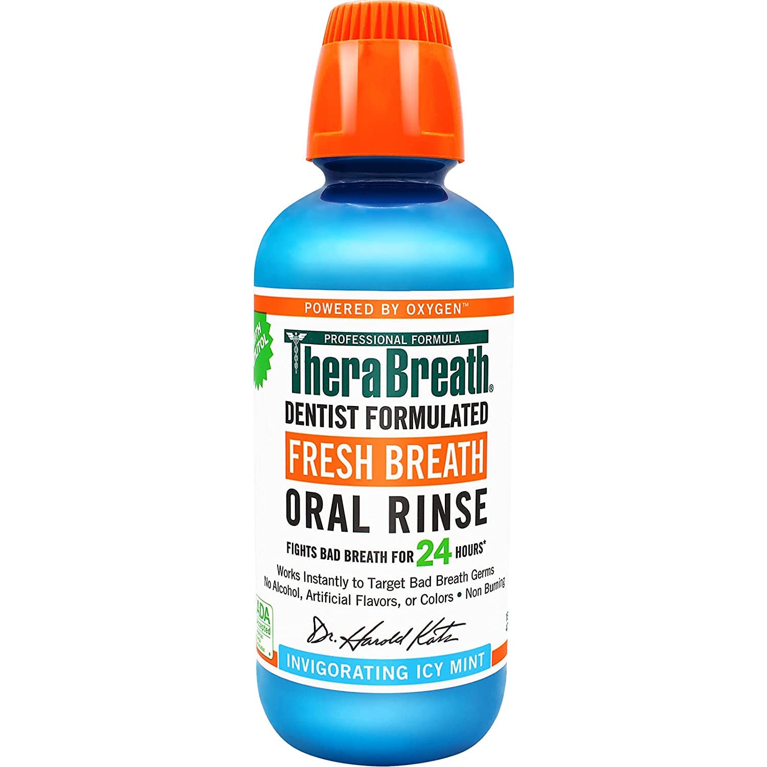 TheraBreath Fresh Breath Dentist Formulated Oral Rinse - 16 Fl Oz - 2 Adet