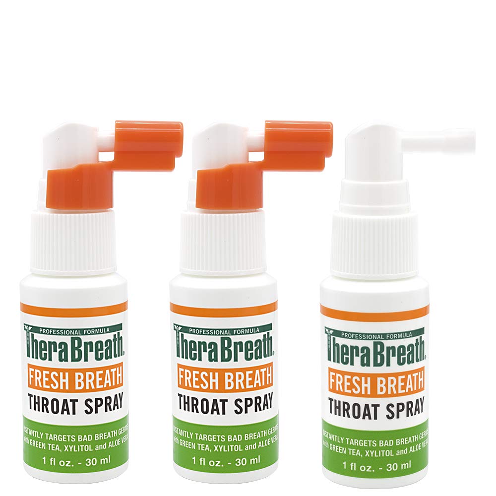 TheraBreath Fresh Breath Throat Spray - 1 Fl Oz - 3 Adet