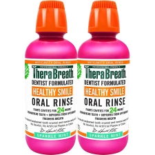 TheraBreath Healthy Smile 24-Hour Oral Rinse - 16 Fl Oz - 2 Adet