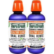 TheraBreath Healthy Gums  24-Hour Oral Rinse - 16 Fl Oz - 2 Adet