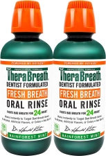 TheraBreath Fresh Breath Dentist Formulated Oral Rinse - 16 Fl Oz - 2 Adet