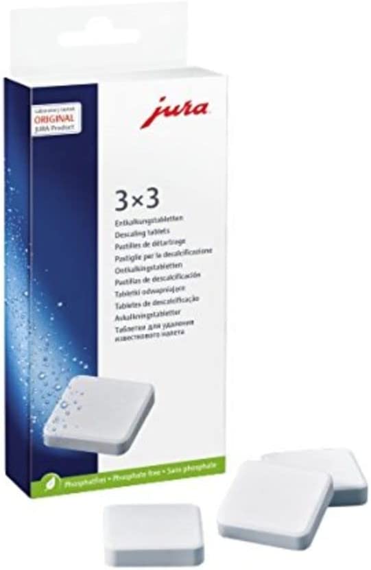 Jura 66281 Decalcifying/Descaling Tablets - 9  Tablet