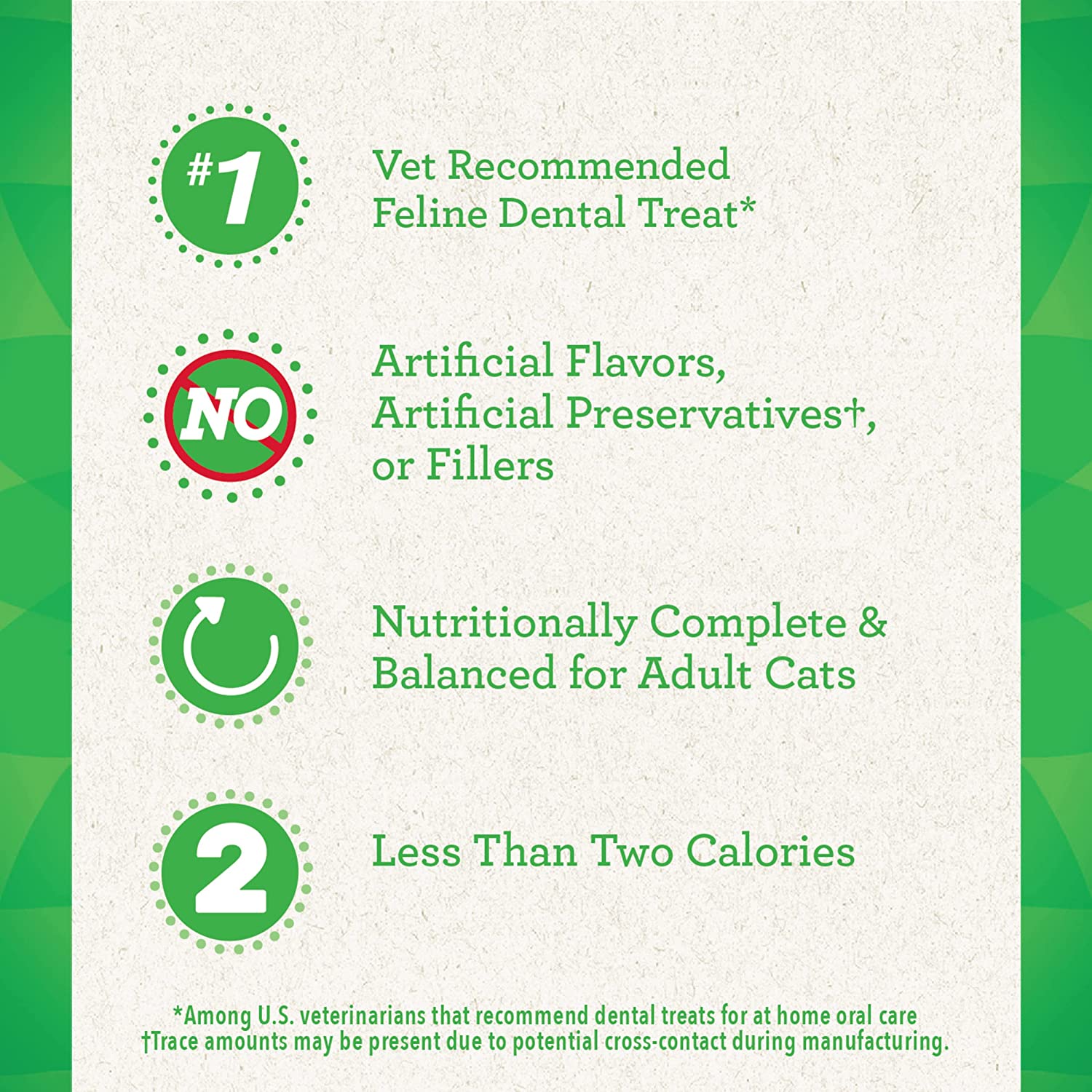 Greenies Feline Natural Dental Care Cat Treats - 4.6 Oz