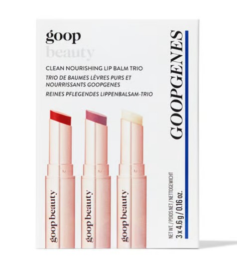 Goop Beauty Goopgenes Clean Nourishing Lip Balm Trio