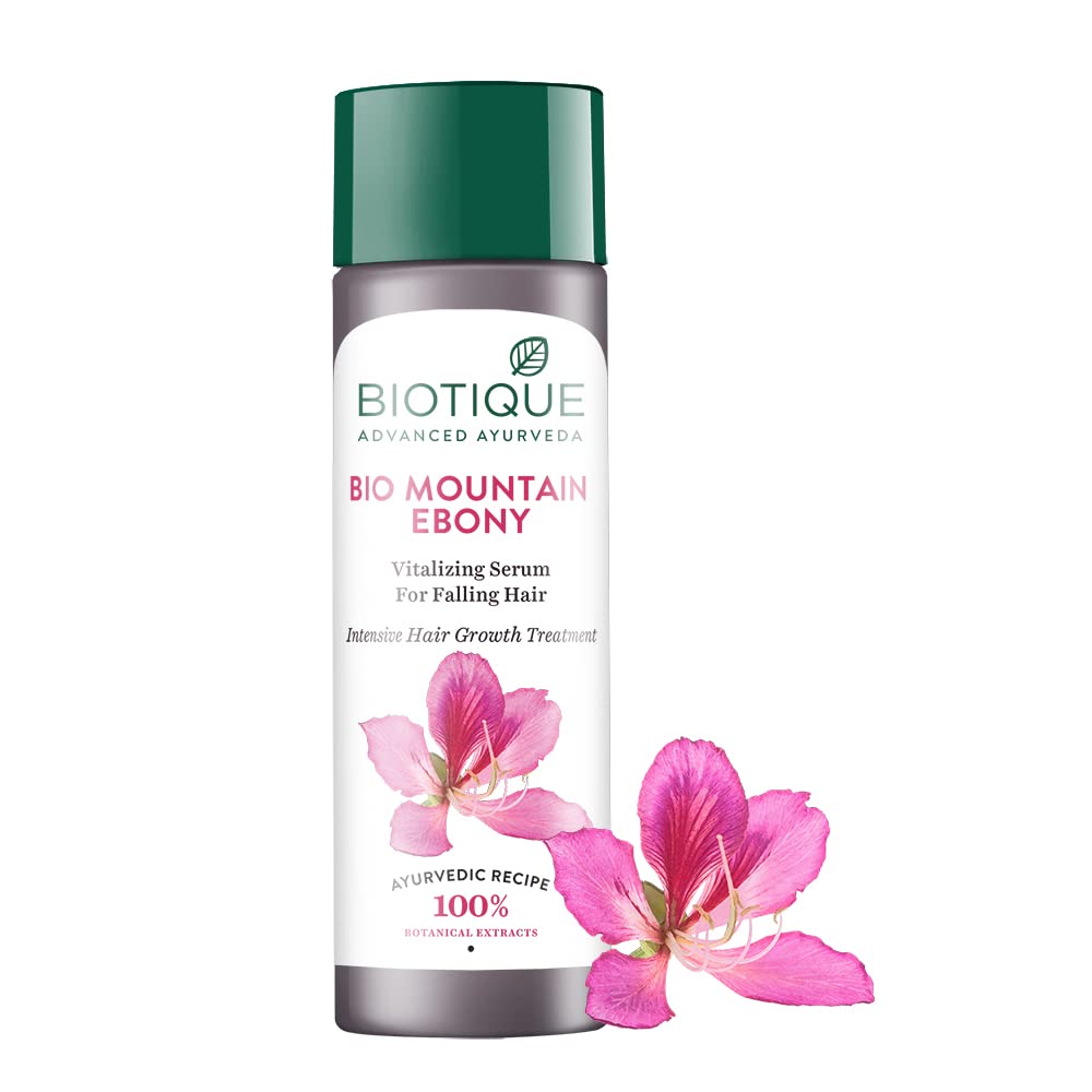 Biotique Bio Mountain Ebony Fresh Growth Stimulating Vitalizing Serum - 4.06 Fl Oz