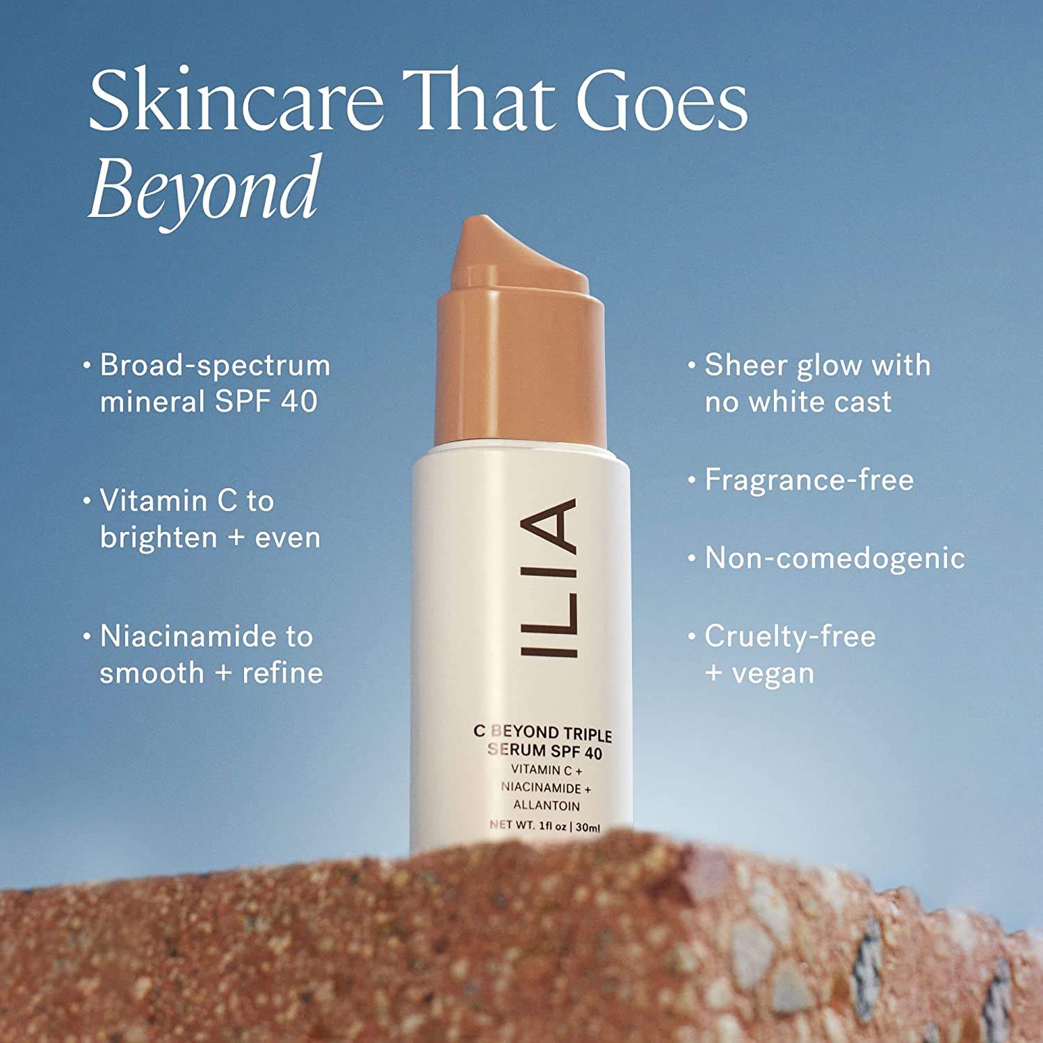 ILIA - C Beyond Triple Serum SPF 40 - Translucent Tone 2