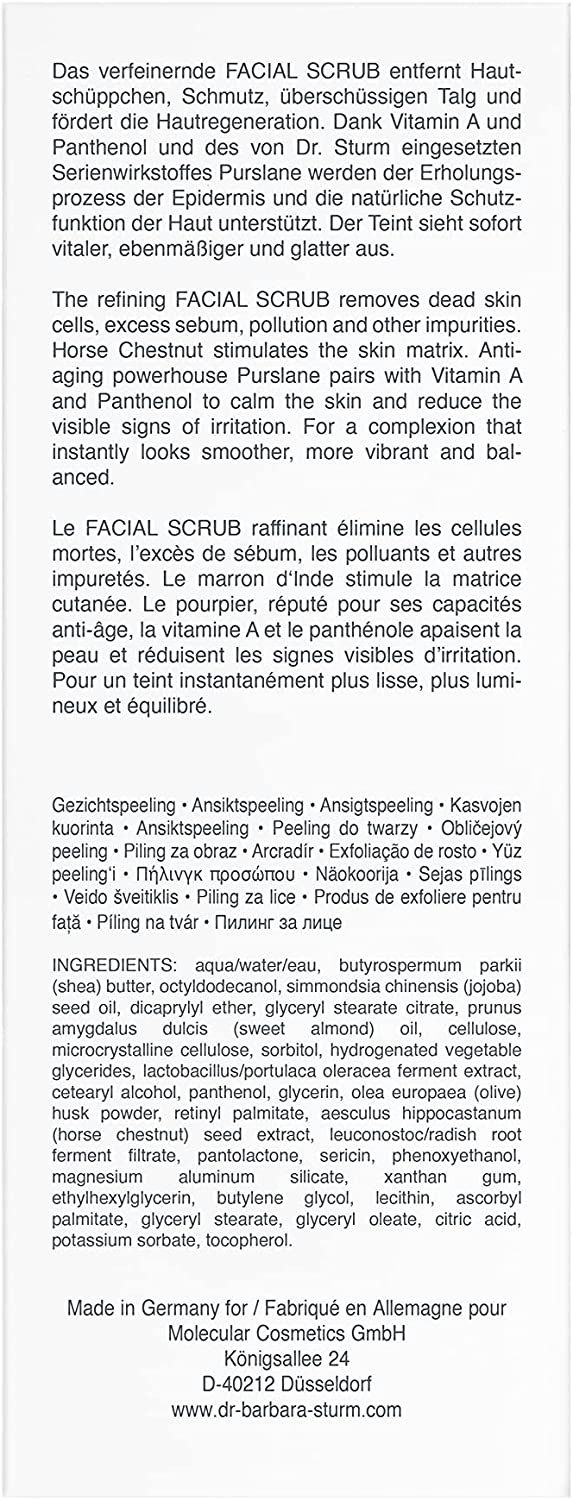 Dr. Barbara Sturm Facial Scrub - 100 Ml