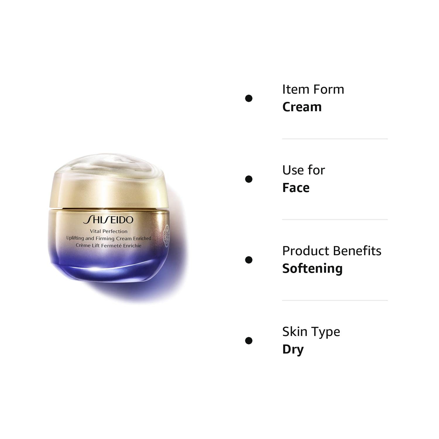 Shiseido Vital Perfection Uplifting & Firming Cream Enrich - 50 Ml