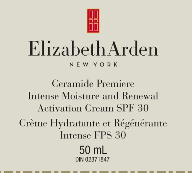 Elizabeth Arden Ceramide Premier Intense Moisture and Renewal Cream Sunscreen SPF 30 - 1.7 Oz