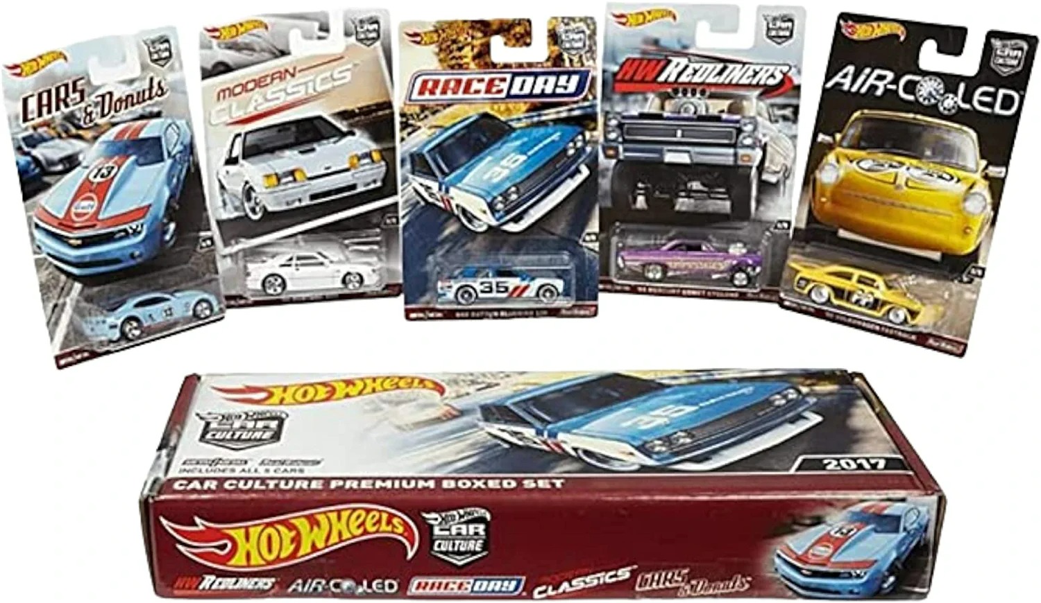 Hot Wheels 2017 Car Culture Premium Boxed Set