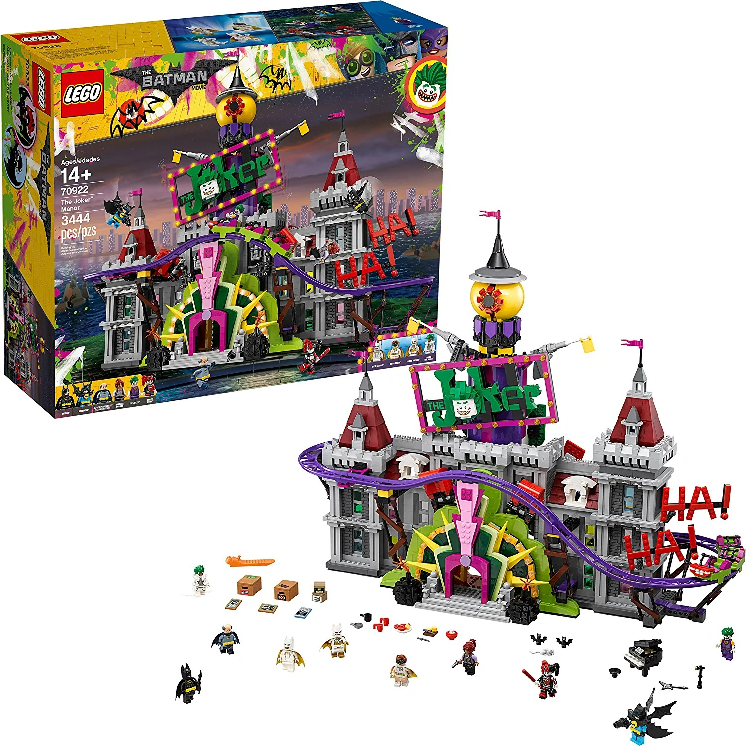 LEGO Batman Movie DC The Joker Manor Building Kit