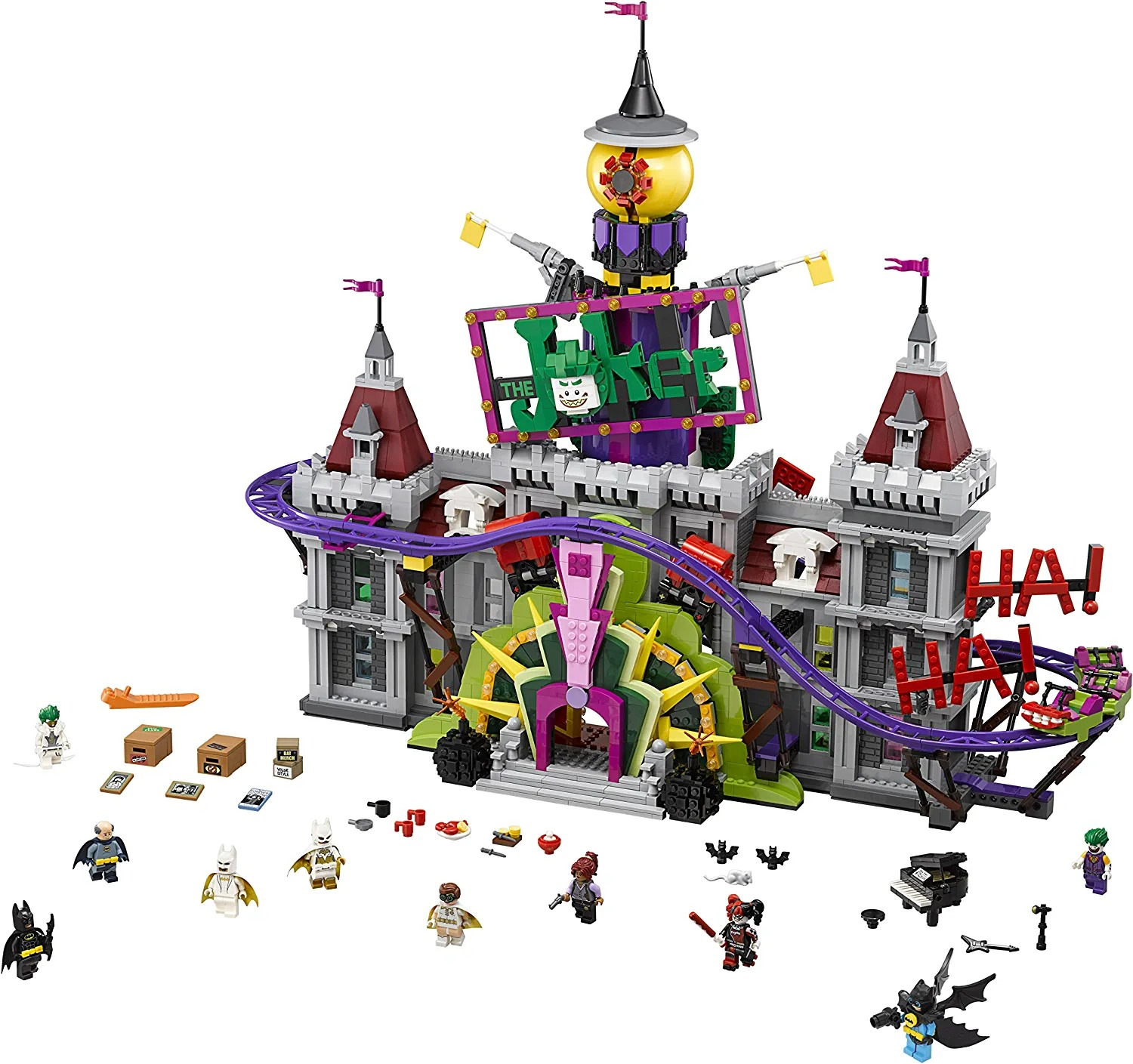 LEGO Batman Movie DC The Joker Manor Building Kit