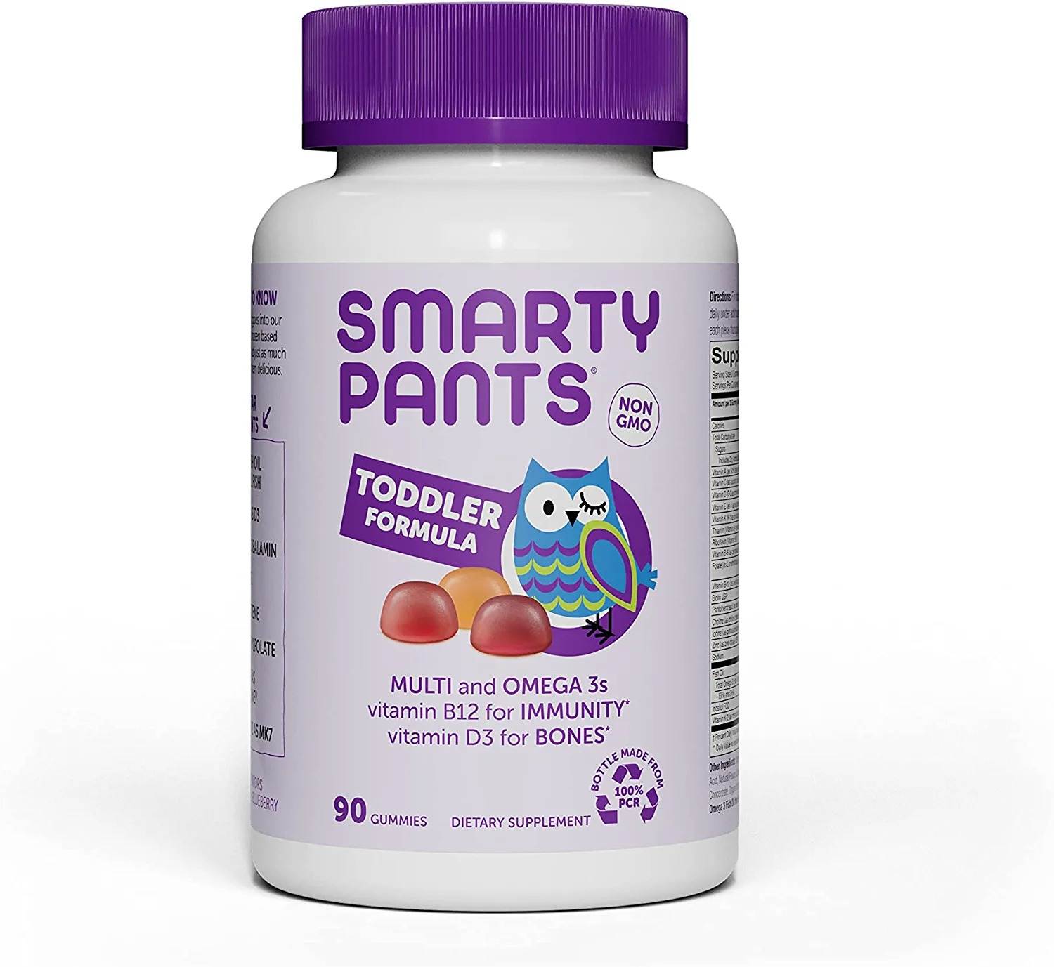 SmartyPants Toddler Formula Daily Gummy Multivitamin - 90 Adet