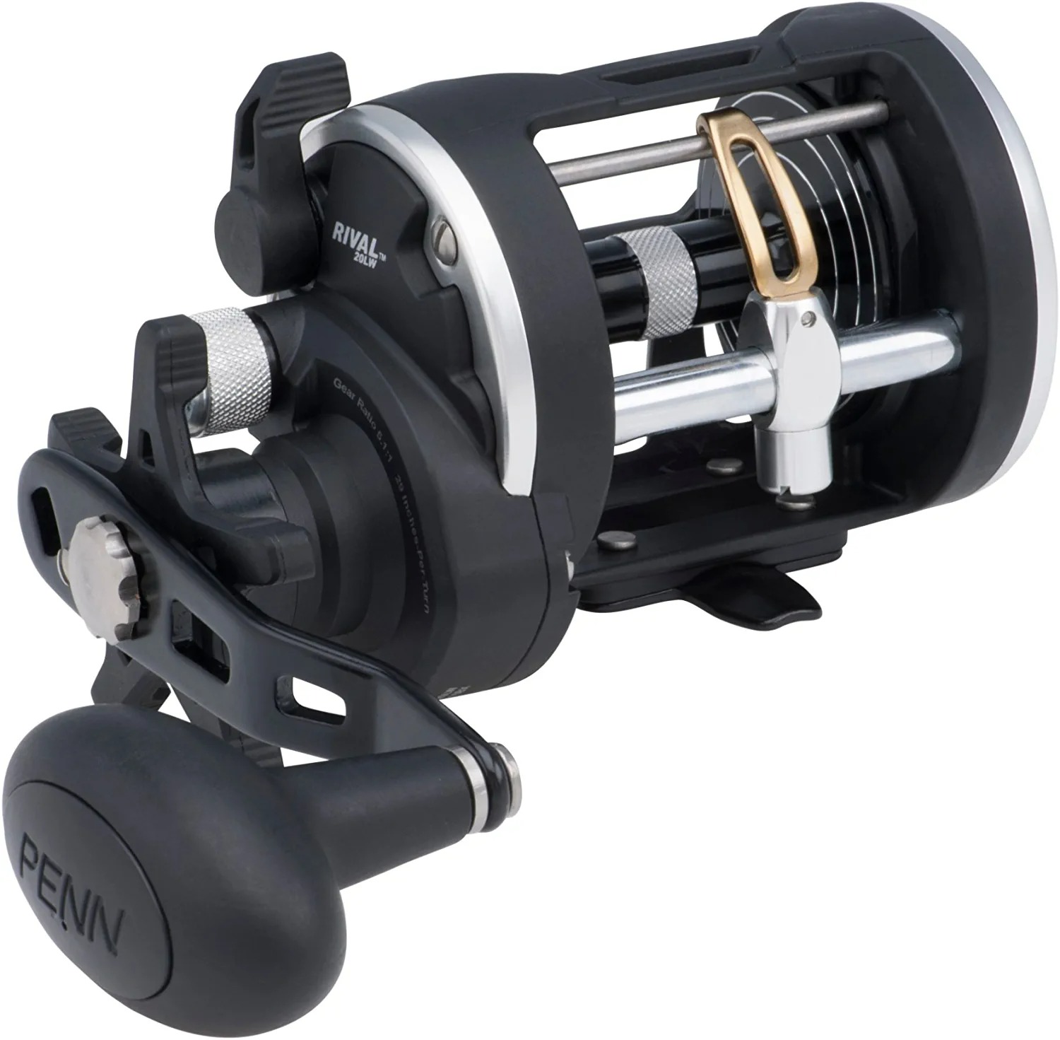 Penn Rival Level Wind Conventional Fishing Reel - RIV15LW