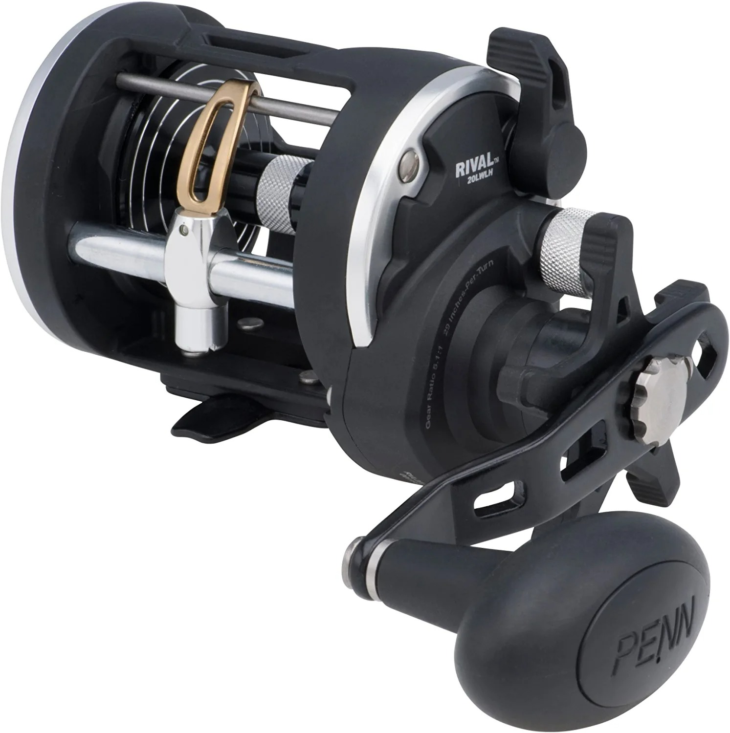 Penn Rival Level Wind Conventional Fishing Reel - RIV15LW