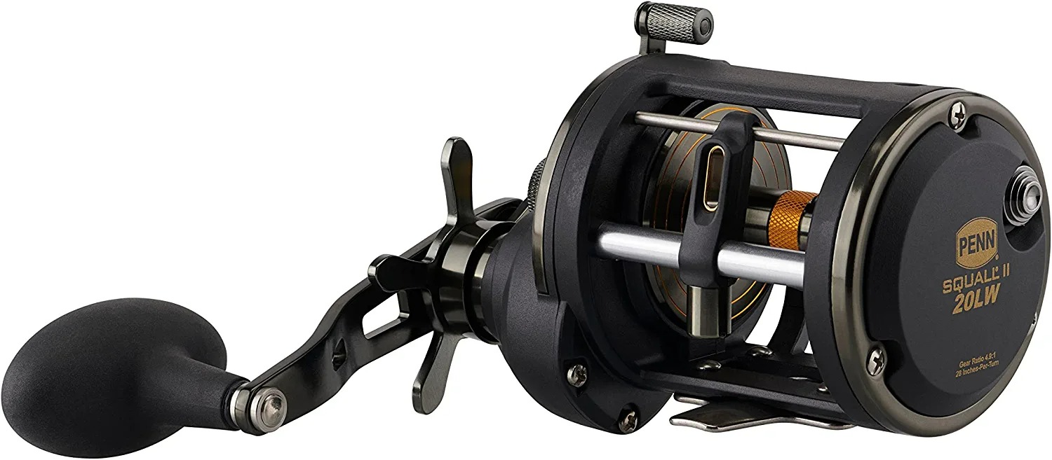 Penn Squall II Level Wind Conventional Fishing Reel - 50 LW