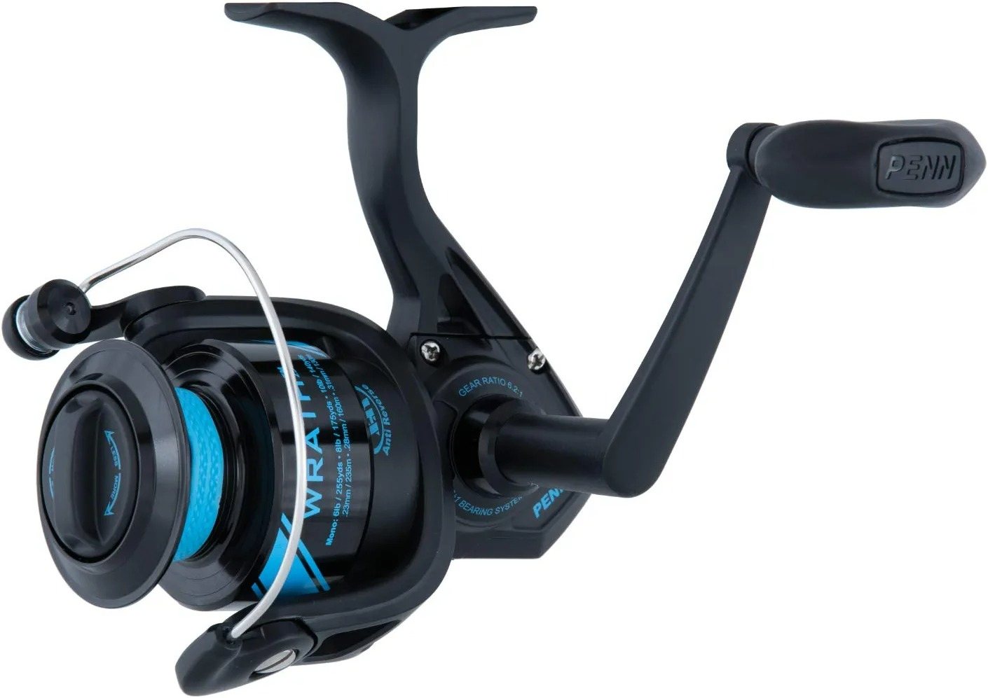 Penn Wrath Spinning Fishing Reel - WRTH8000C