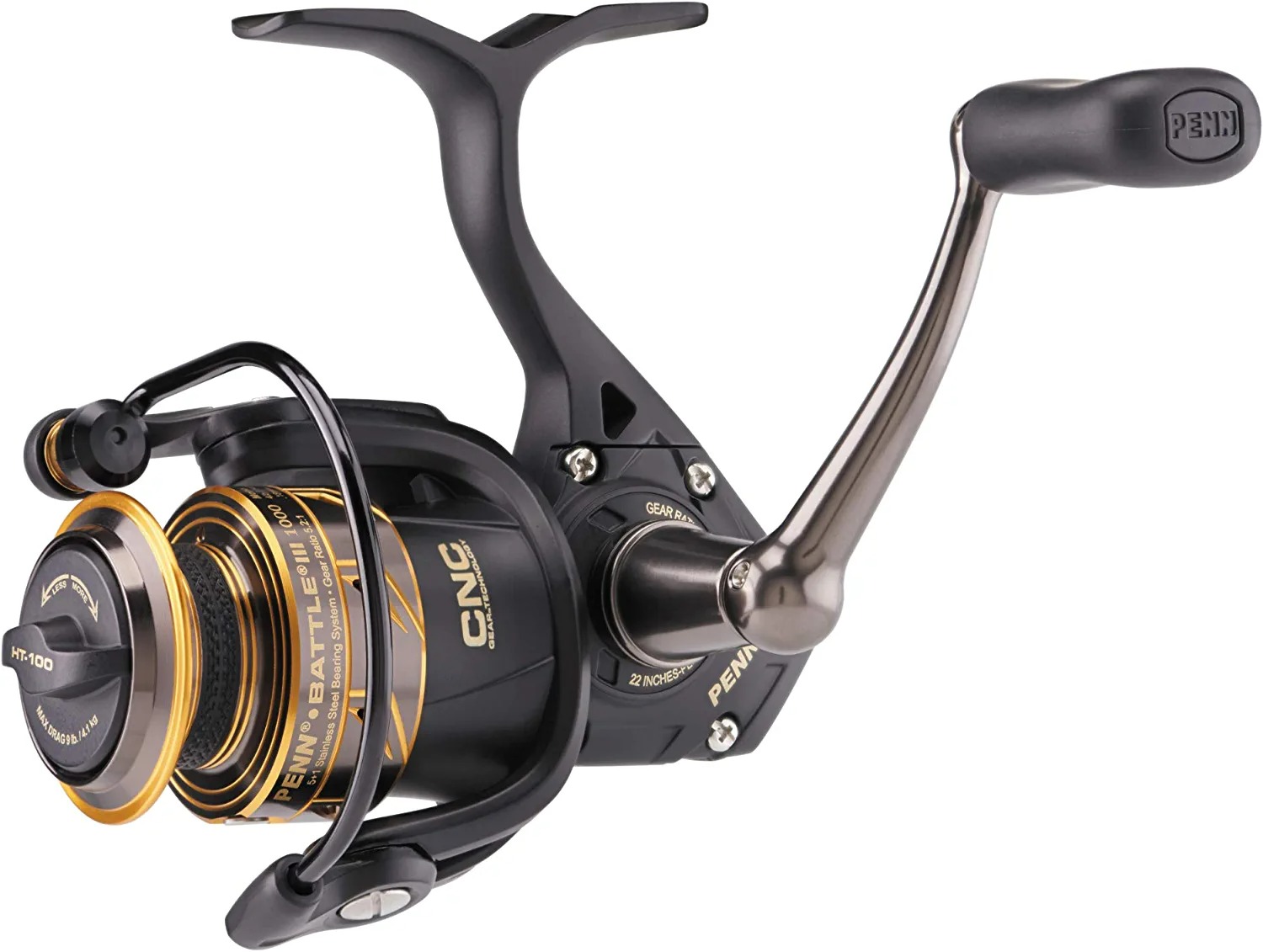 Penn Battle III Spinning Fishing Reel - BTLIII5000