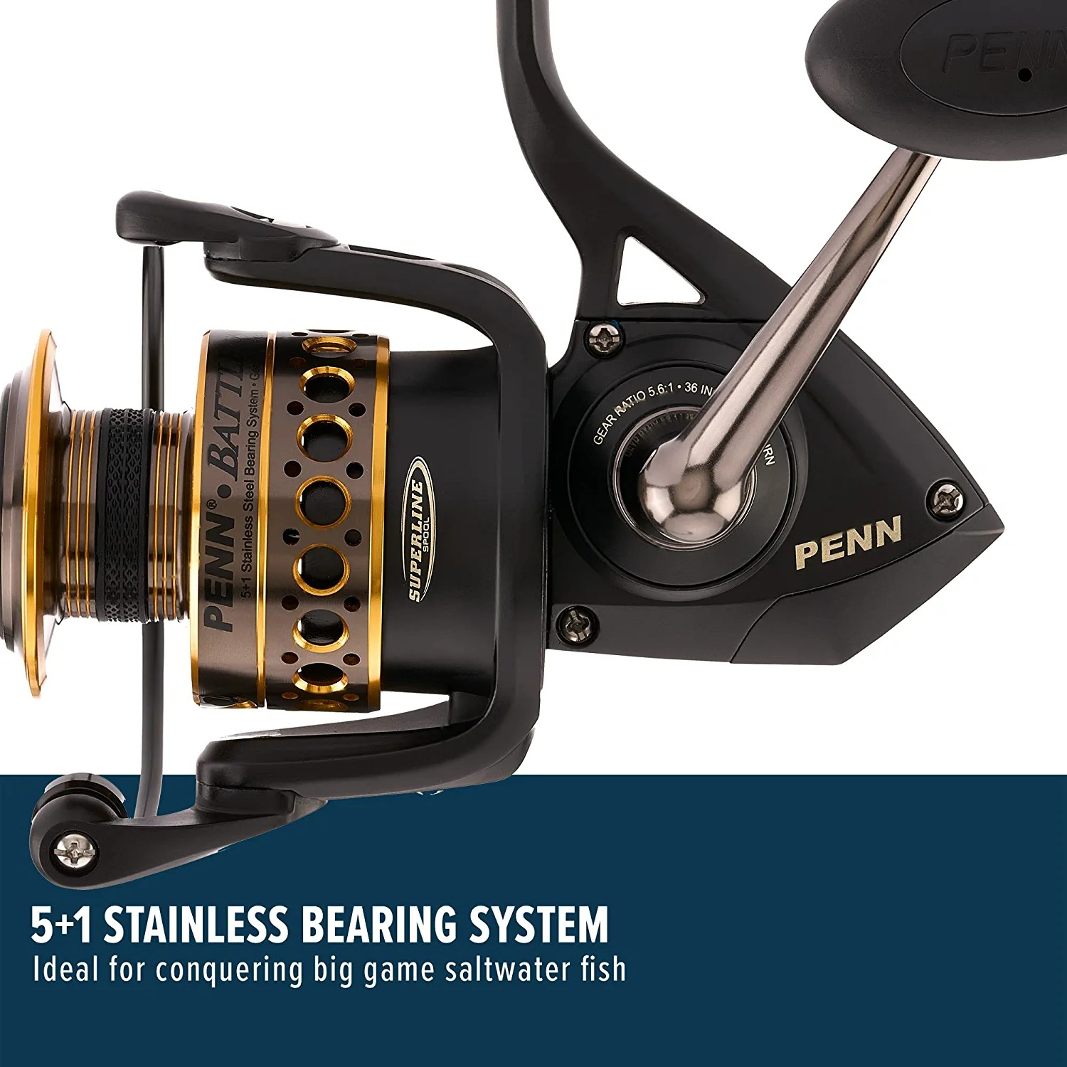 Penn Battle Spinning Reel Kit - Size 5000