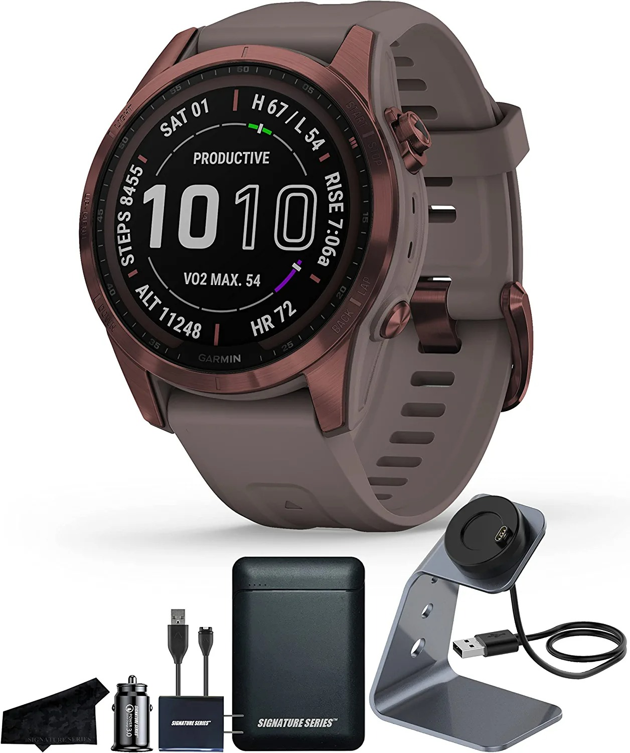 Garmin Fenix 7S Sapphire Solar Edition Smartwatch