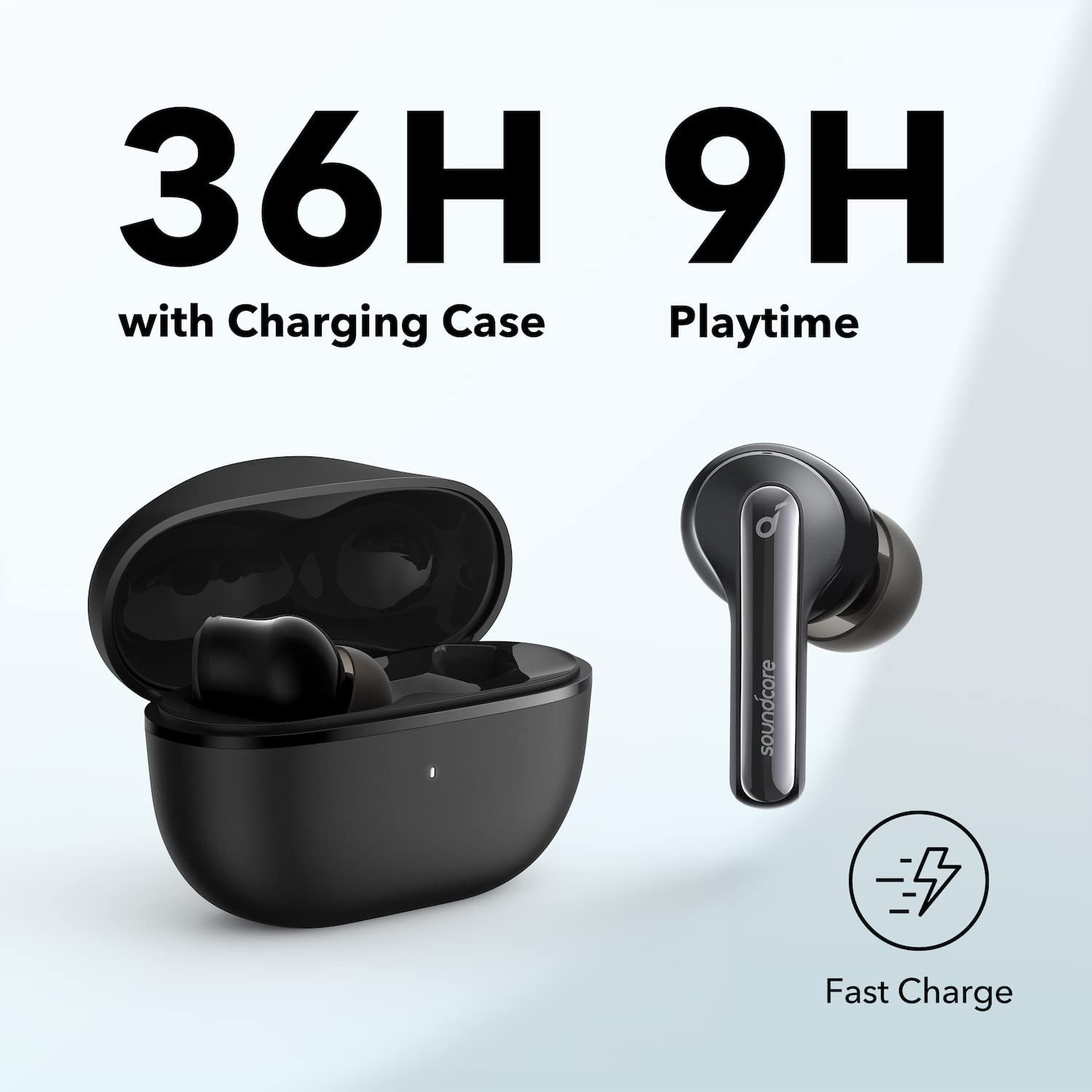 Soundcore by Anker Life P3i Hybrid Active Noise Cancelling Earbuds  - Siyah