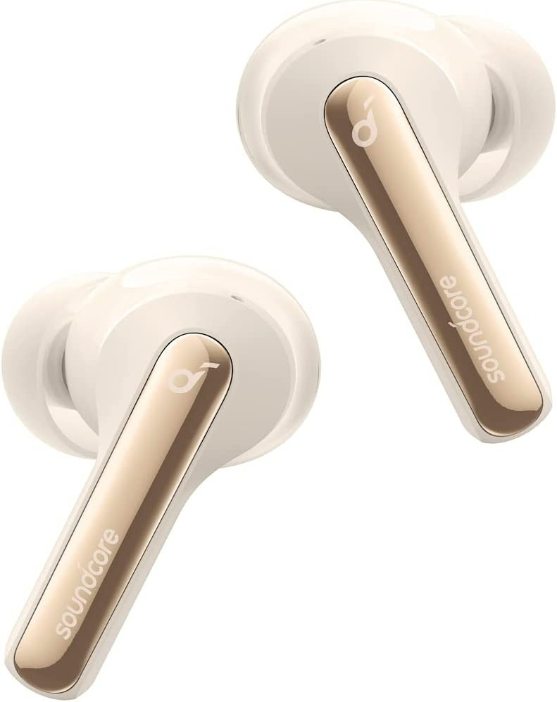 Soundcore by Anker Life P3i Hybrid Active Noise Cancelling Earbuds - Oat White