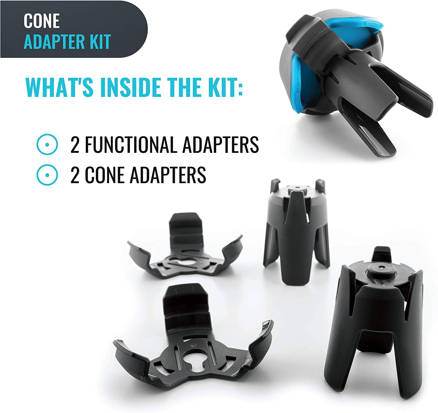 BlazePod Official Universal Cone Adapter Kit