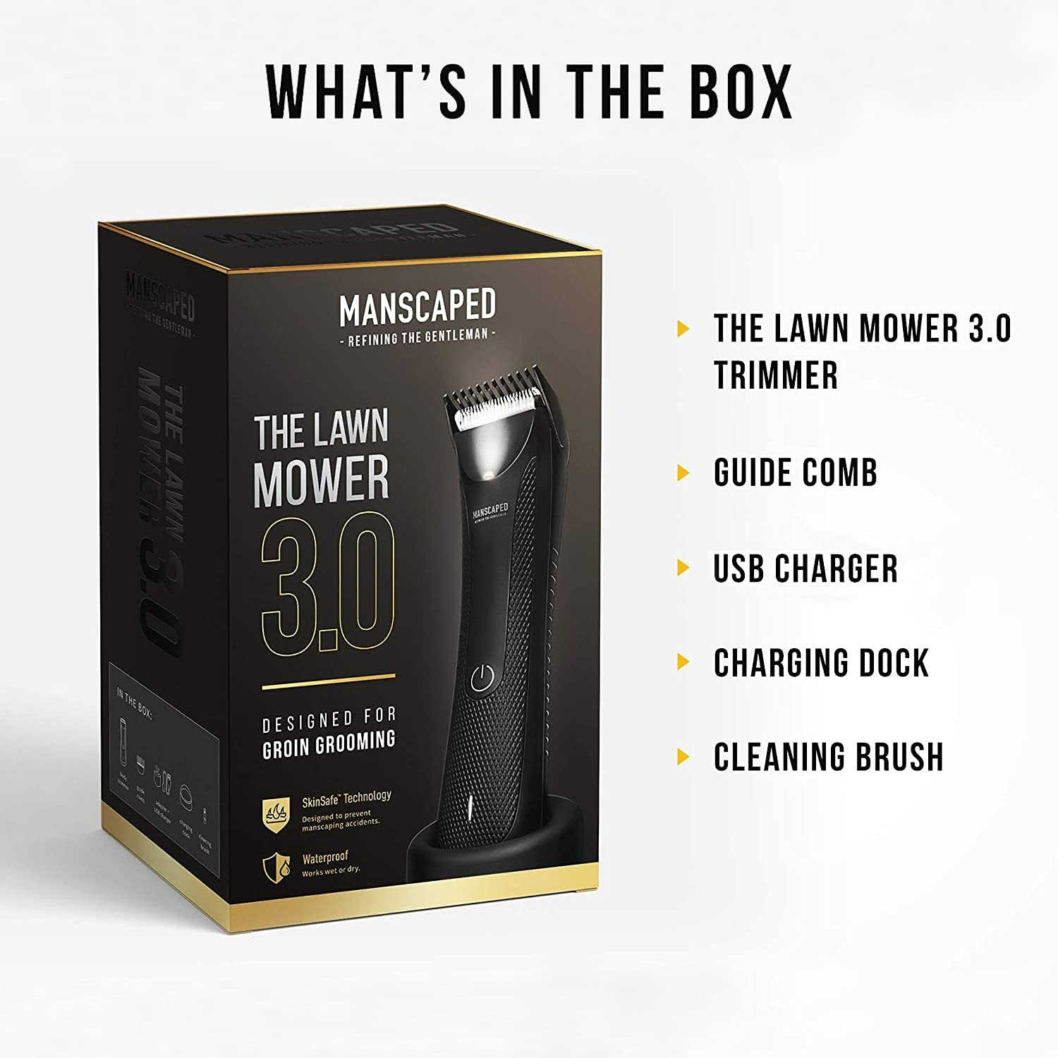 Manscaped Electric Groin Hair Trimmer - The Lawn Mower 3.0