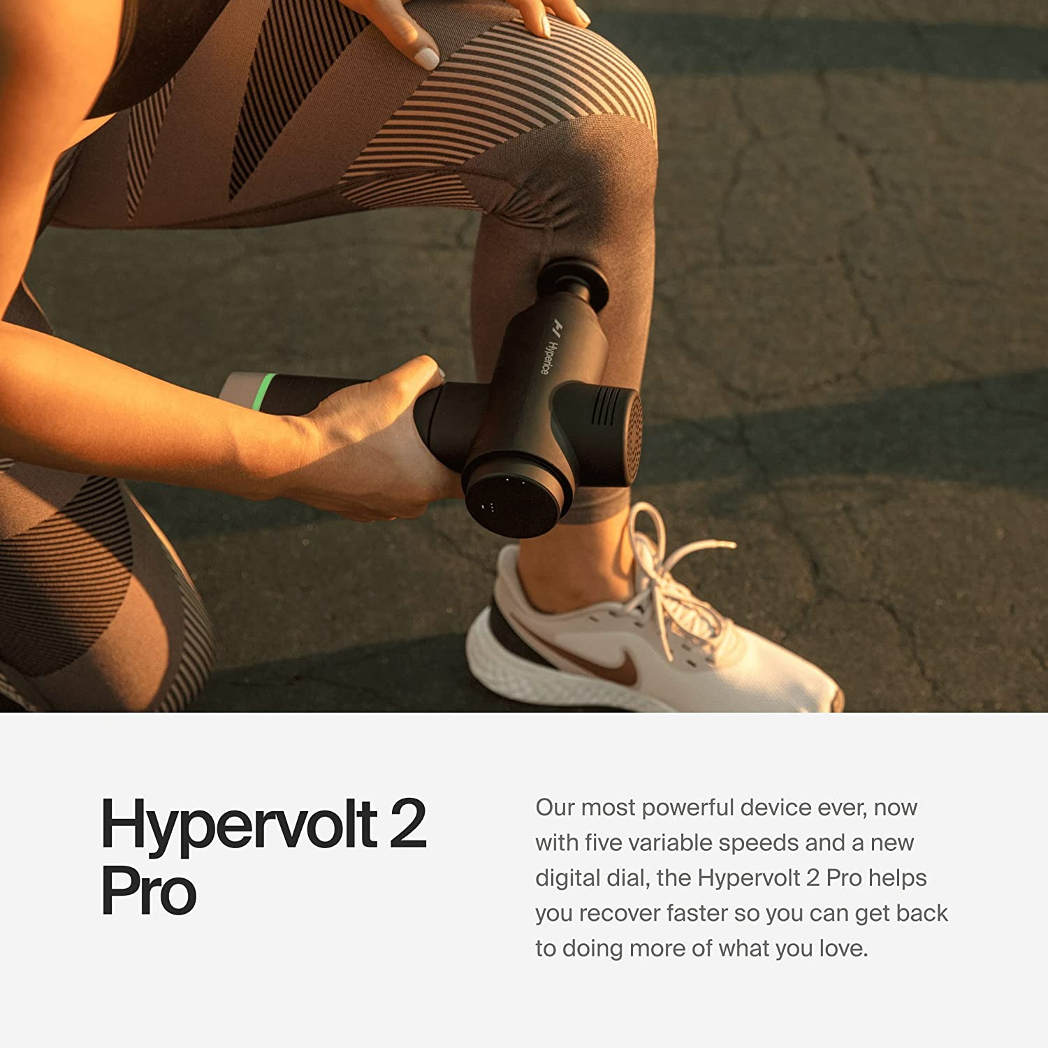 Hypervolt 2 Pro - Handheld Percussion Massage Gun