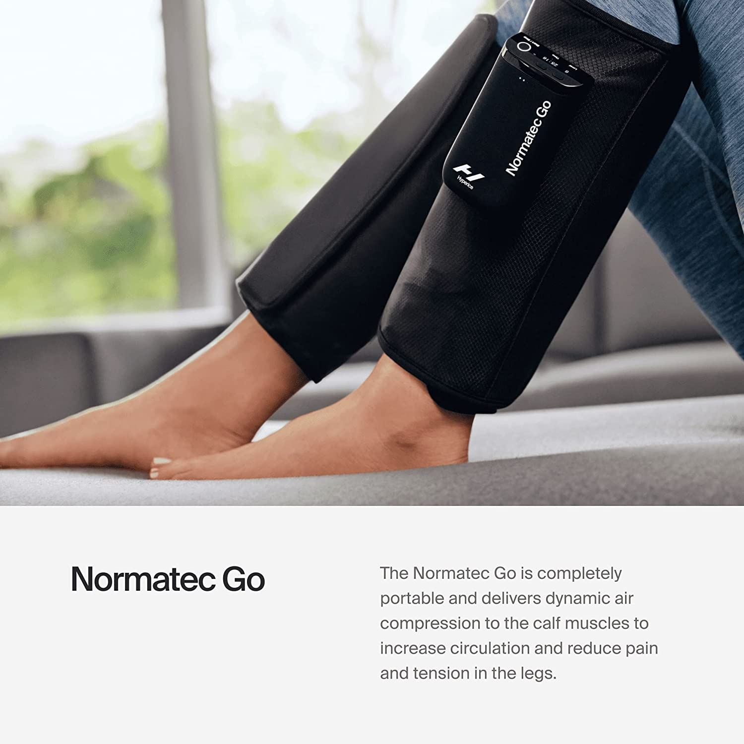 Hyperice Normatec Go - Portable Dynamic Air Compression Device