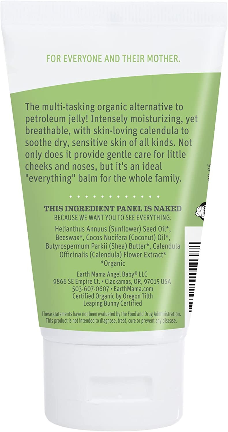 Earth Mama Organic Baby Face Nose & Cheek Balm - 2 Fl Oz