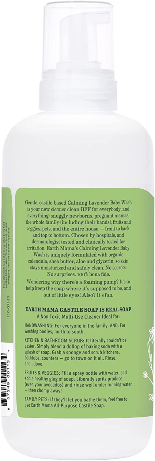 Earth Mama Calming Lavender Foaming Hand & Body Wash - 34 Fl Oz - 2 Adet