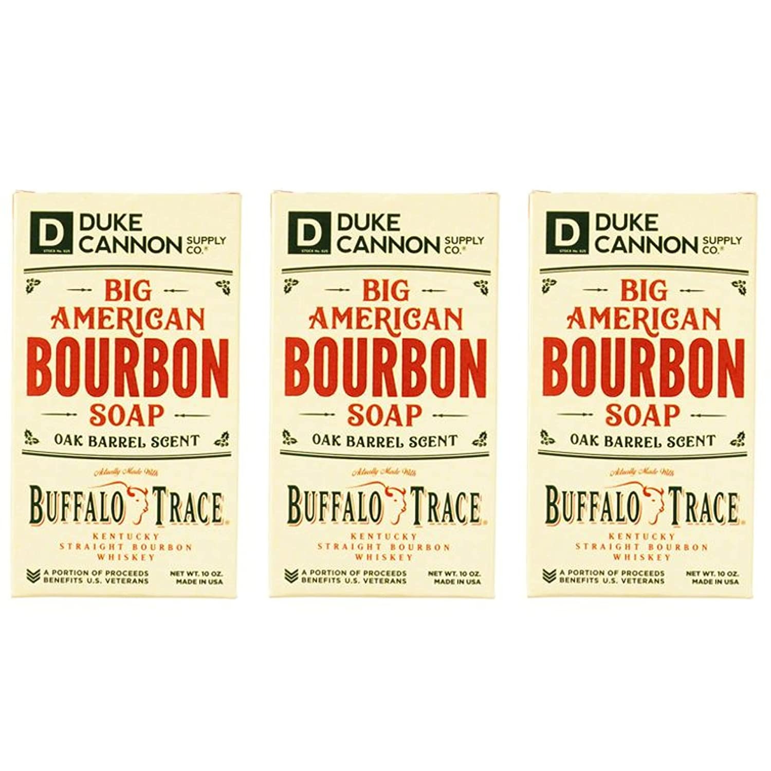 Duke Cannon Supply Co. Brick of Soap - 10 Oz - 3 Adet