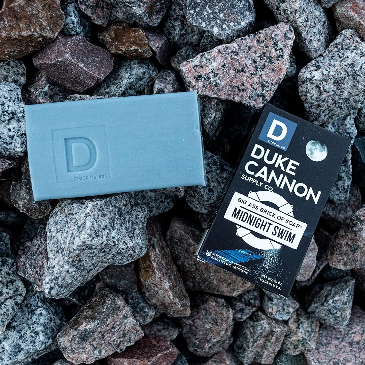 Duke Cannon Supply Co. Big Ass Brick of Soap Bar - Ocean & Green - 10 Oz - 3 Adet