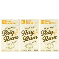 Duke Cannon Supply Co. Soap Bar Bay Rum - 10 Oz - 3 Adet