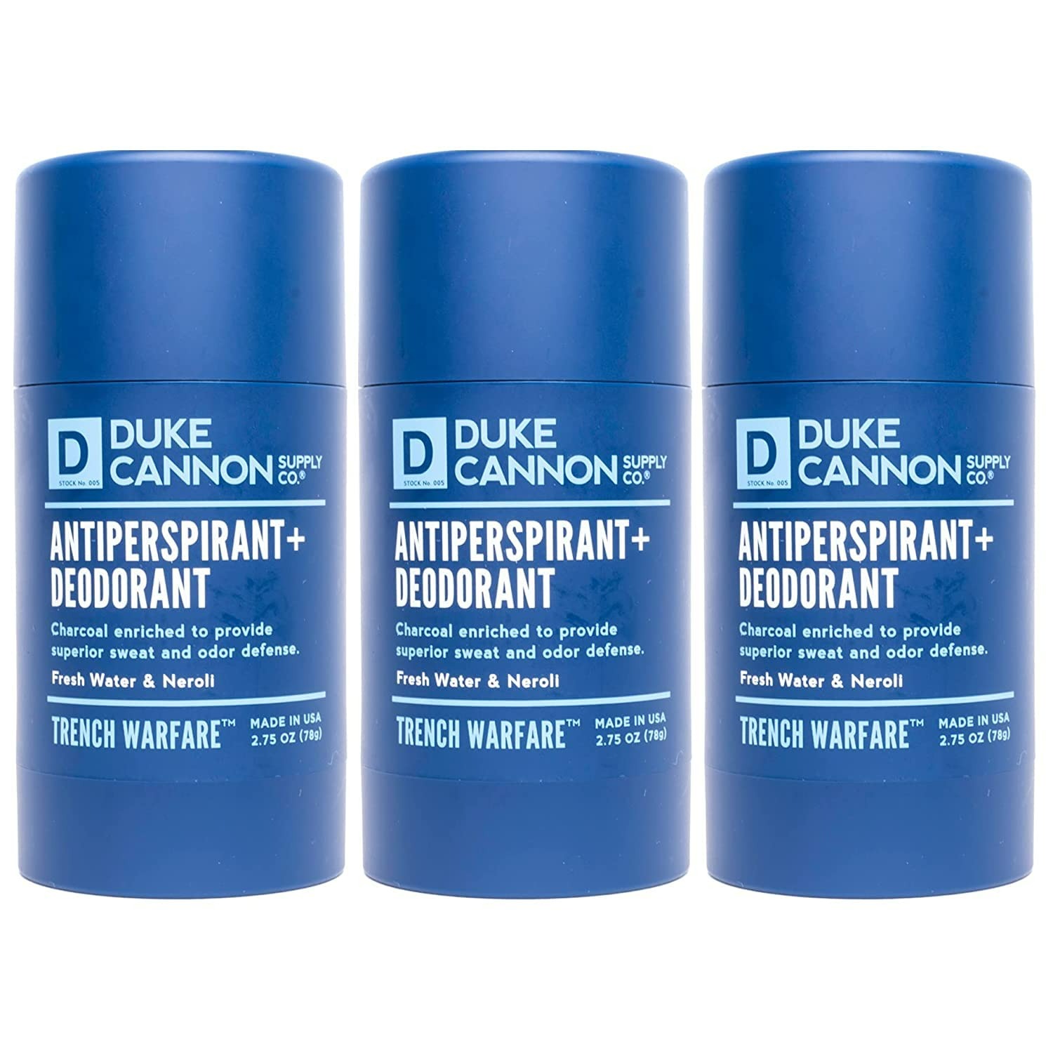 Duke Cannon Supply Co. Trench Warfare Antiperspirant & Deodorant - 2.75 - 3 Adet