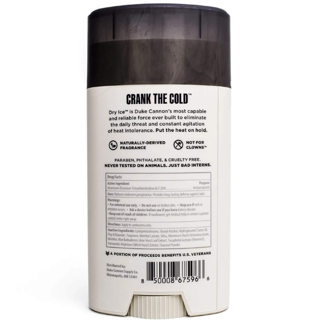 Duke Cannon Supply Co. Dry Ice Cooling Anti-Perspirant - 2.6 Oz