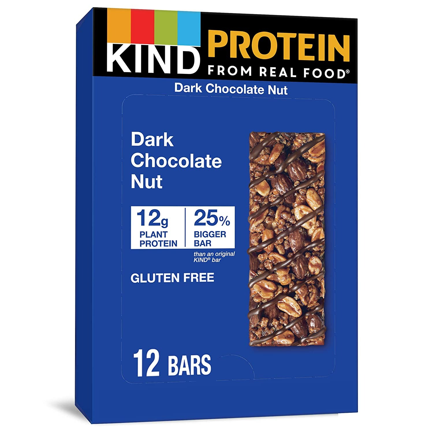 KIND Protein Bars - Double Dark Chocolate Nut  - 12 Adet