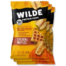 Wilde Chicken and Waffles Chicken Chips - 2.25 Oz - 3'lü Paket