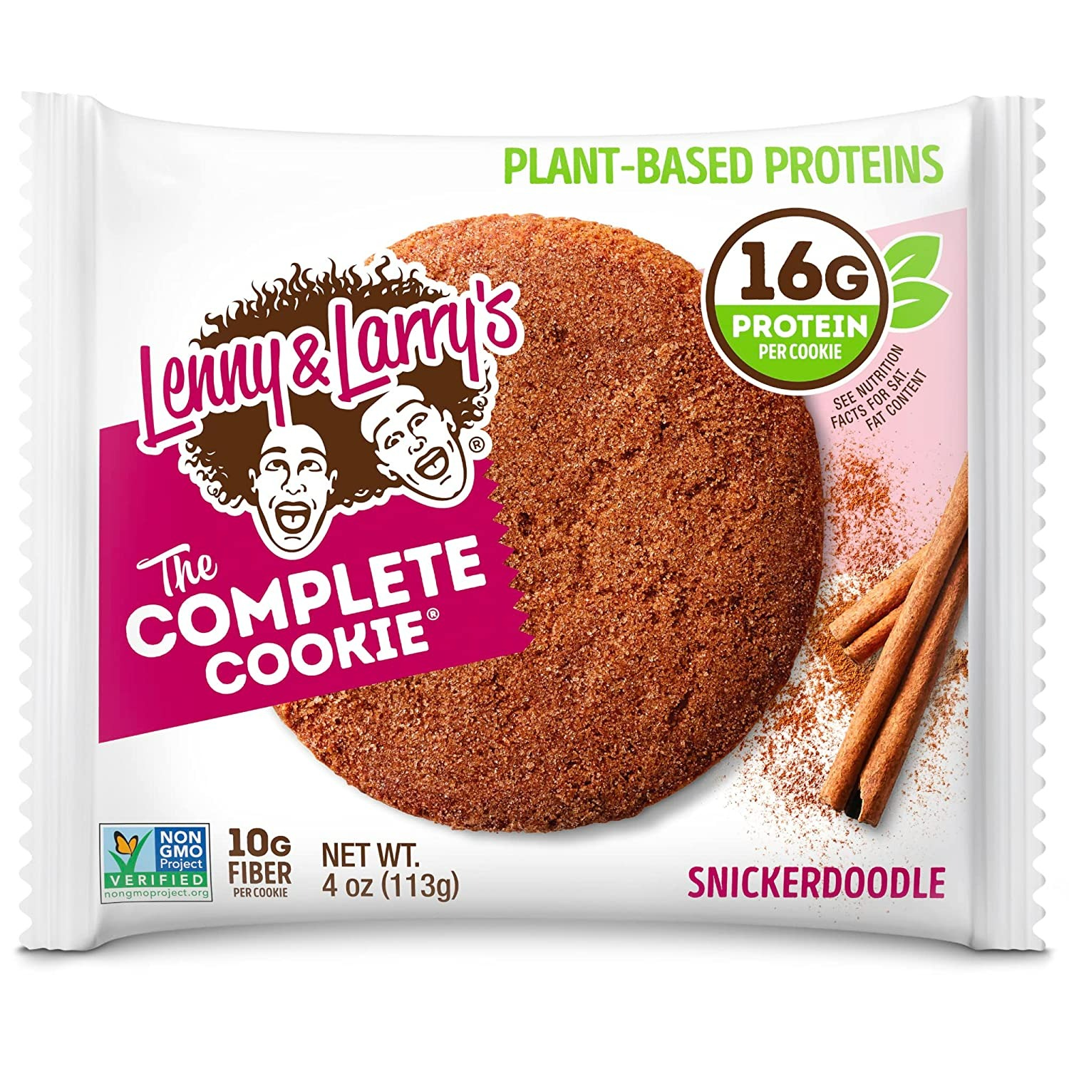 Lenny & Larry's The Complete Cookie - Snickerdoodle - 4 Oz Cookie - 12 Adet