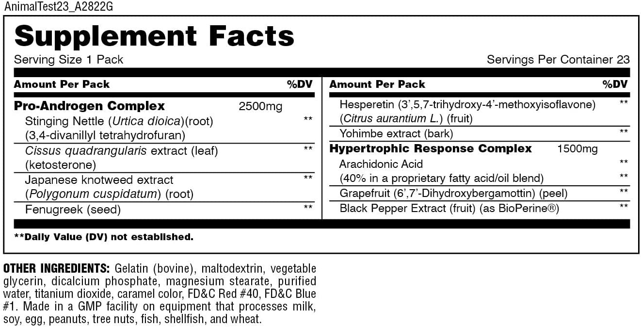 Animal Test – Testosterone Booster For Men – 21 Günlük