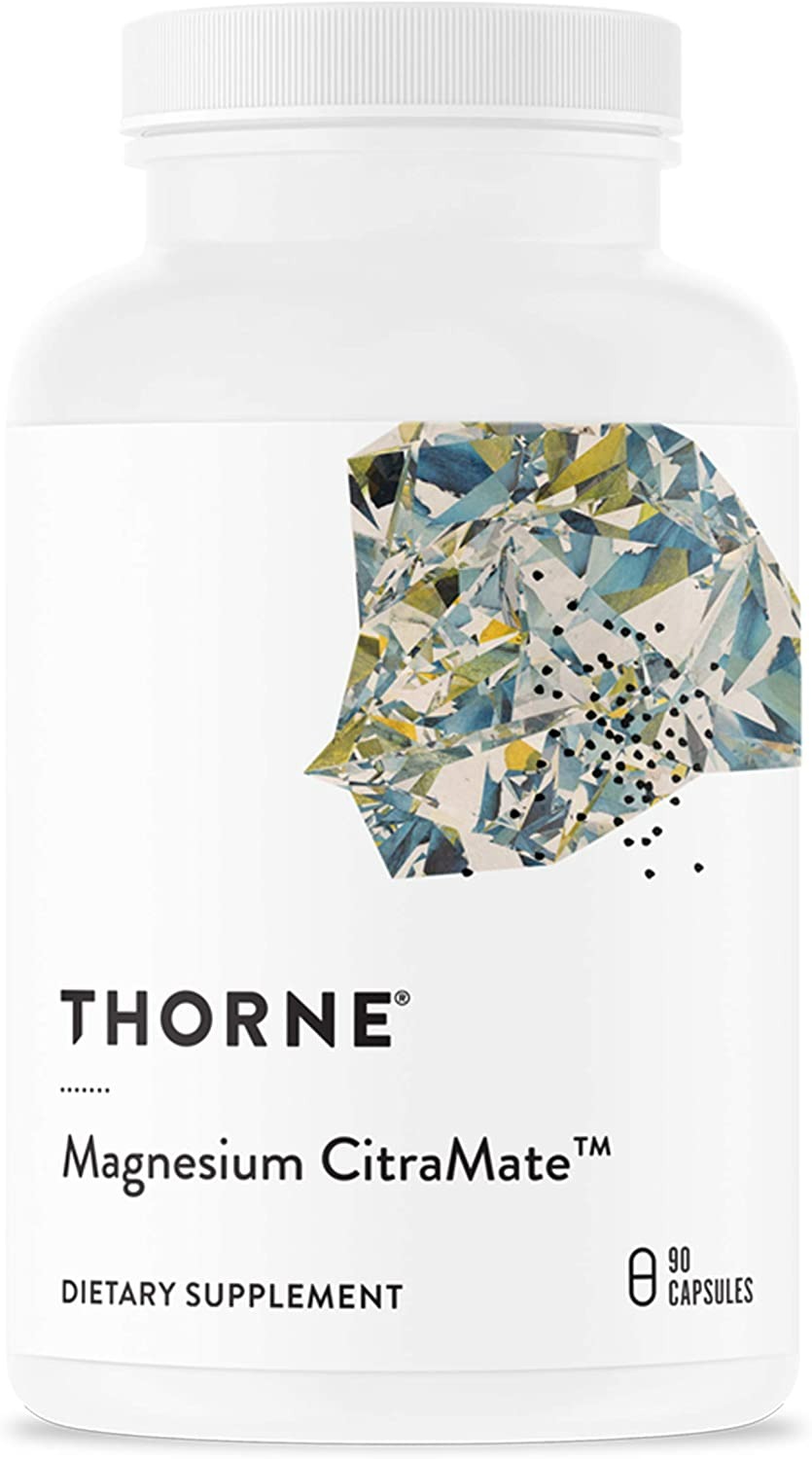 Thorne Magnesium CitraMate - Magnesium Supplement - 90 Kapsül