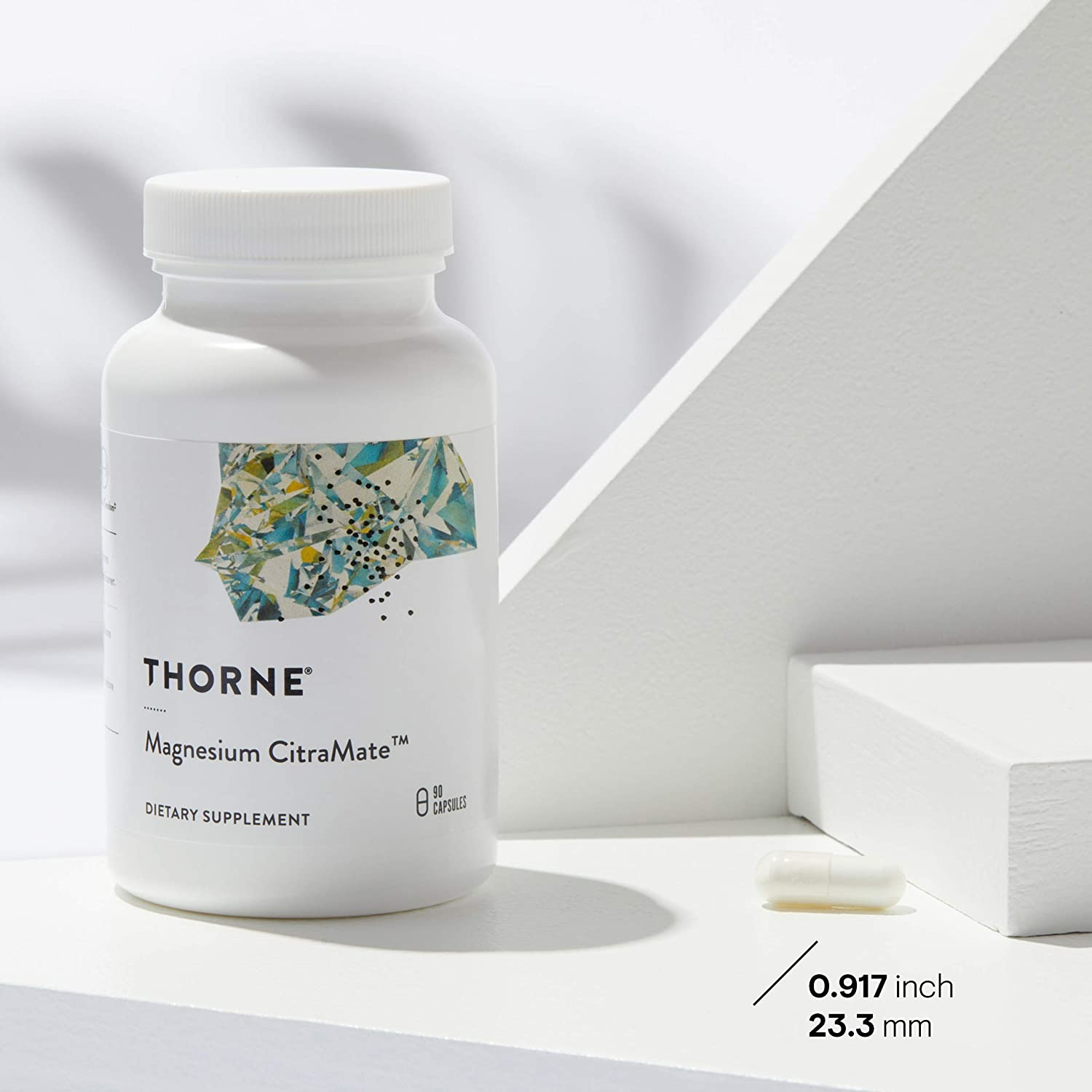 Thorne Magnesium CitraMate - Magnesium Supplement - 90 Kapsül