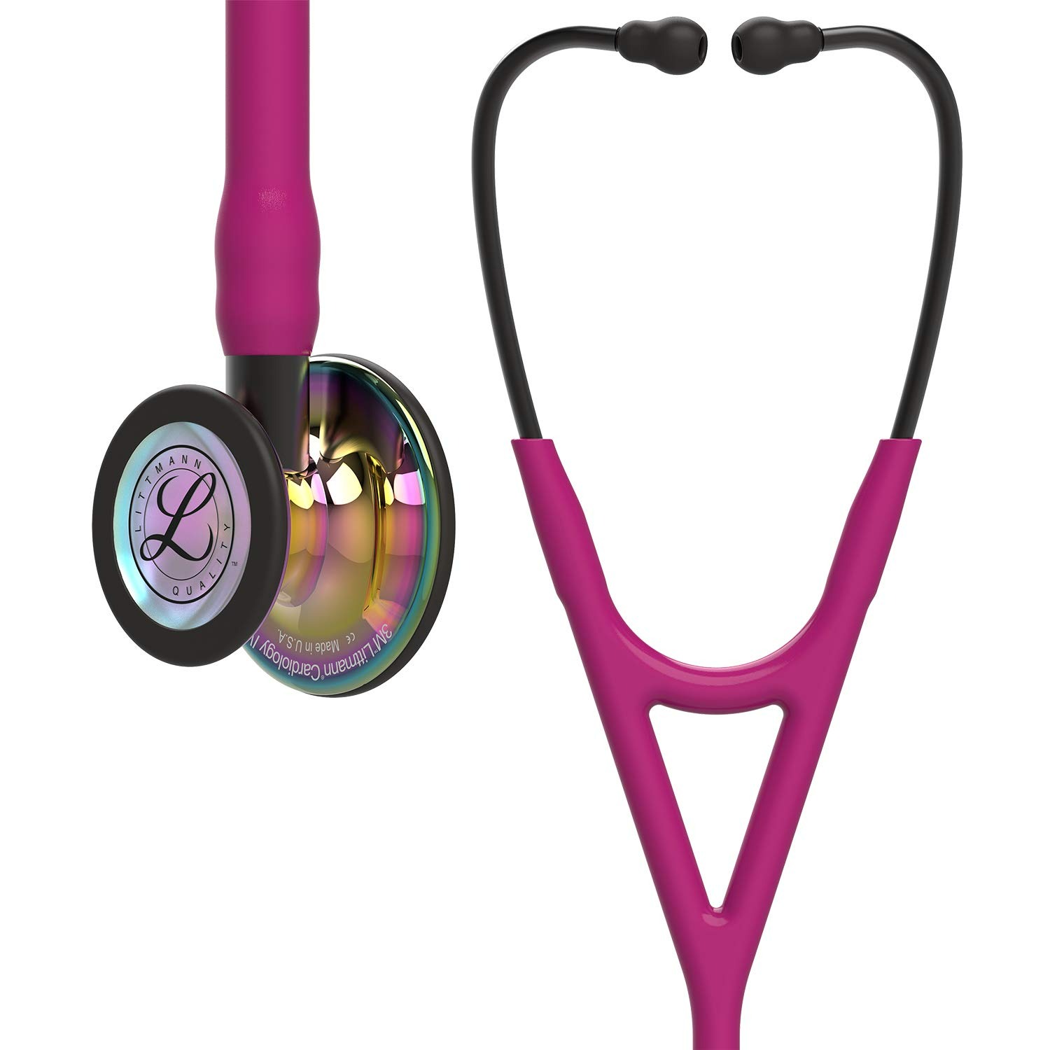 3M Littmann Cardiology IV Diagnostic Stethoscope - Pembe - 27 Inç