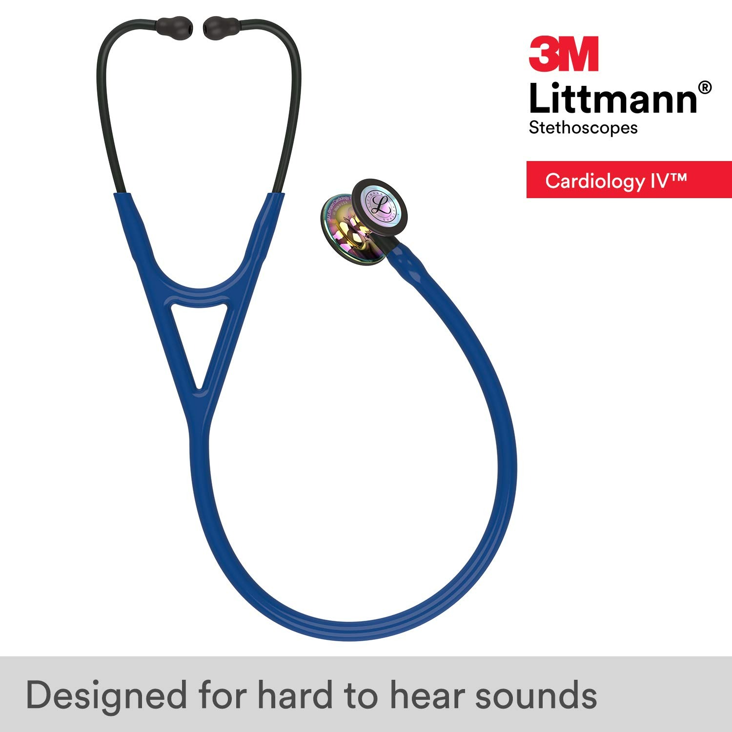 3M Littmann Cardiology IV Diagnostic Stethoscope -  Lacivert - 27 Inç